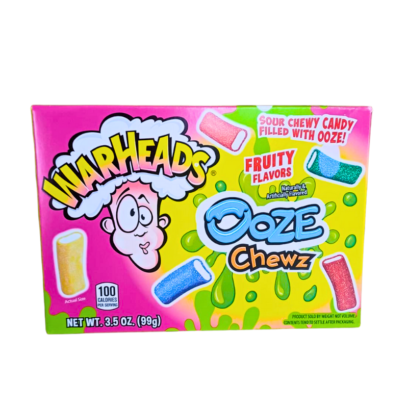 Warheads Ooze Chewz 99g Mhd 28.02.25