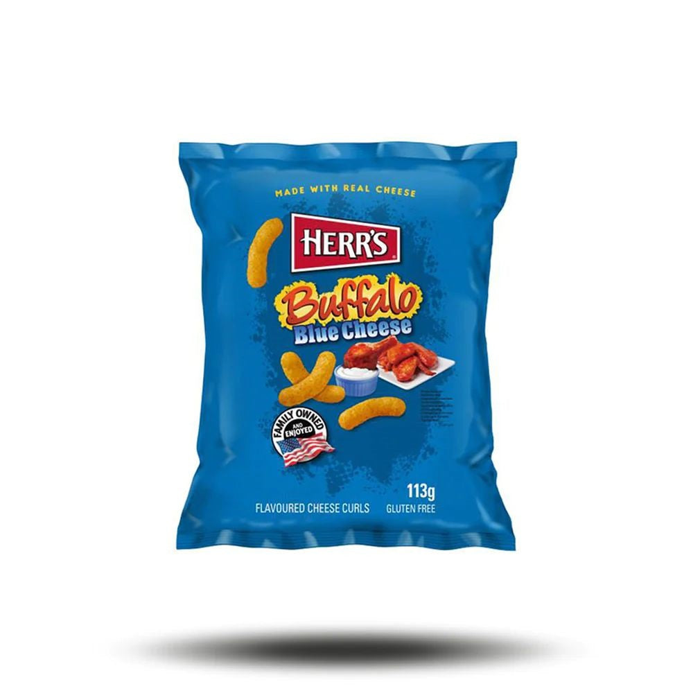 Herrs Buffalo Blue Cheese Curls EU 12x 113g