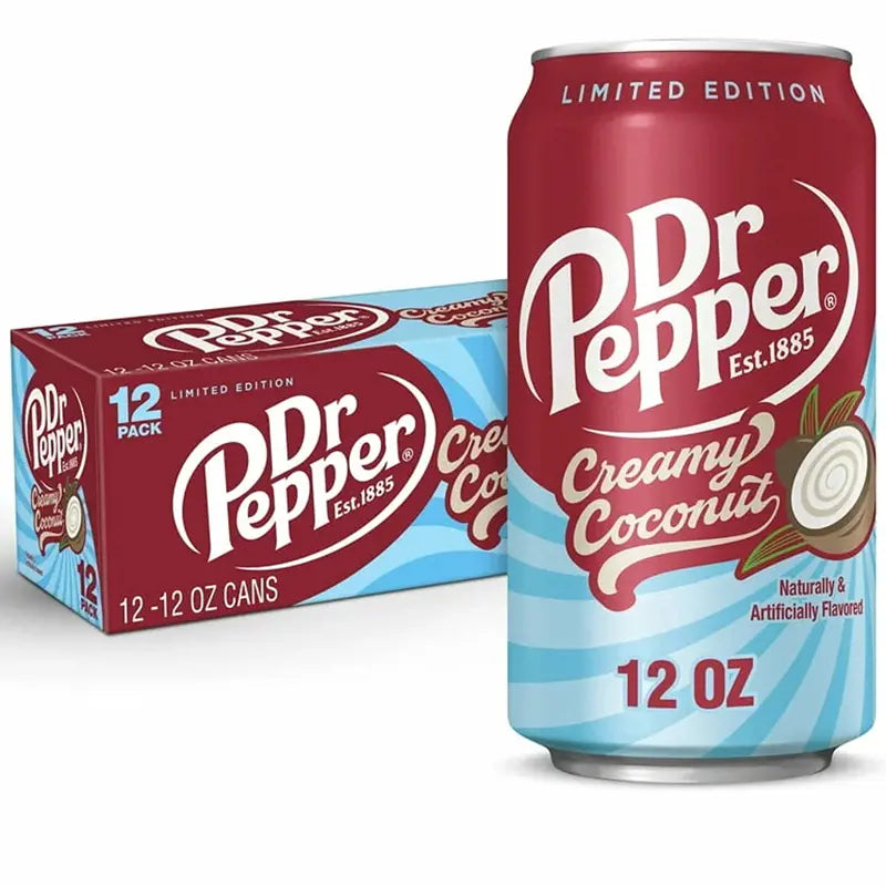 Dr Pepper Coconut Cream 12x 355ml