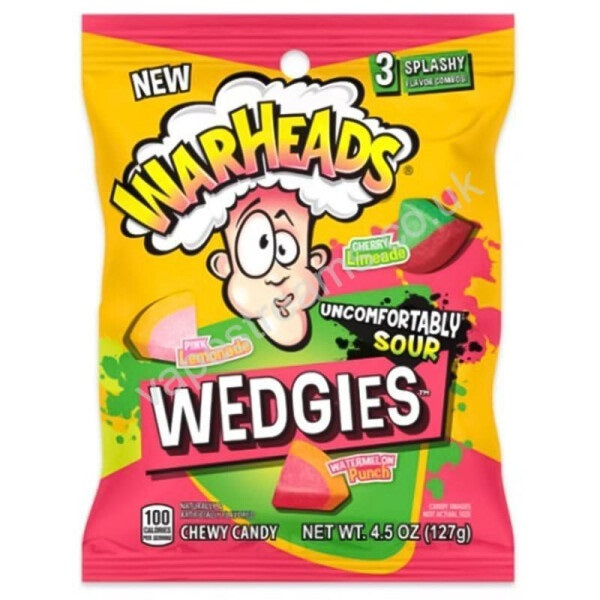 Warheads Wedgies Bag 13x 127g