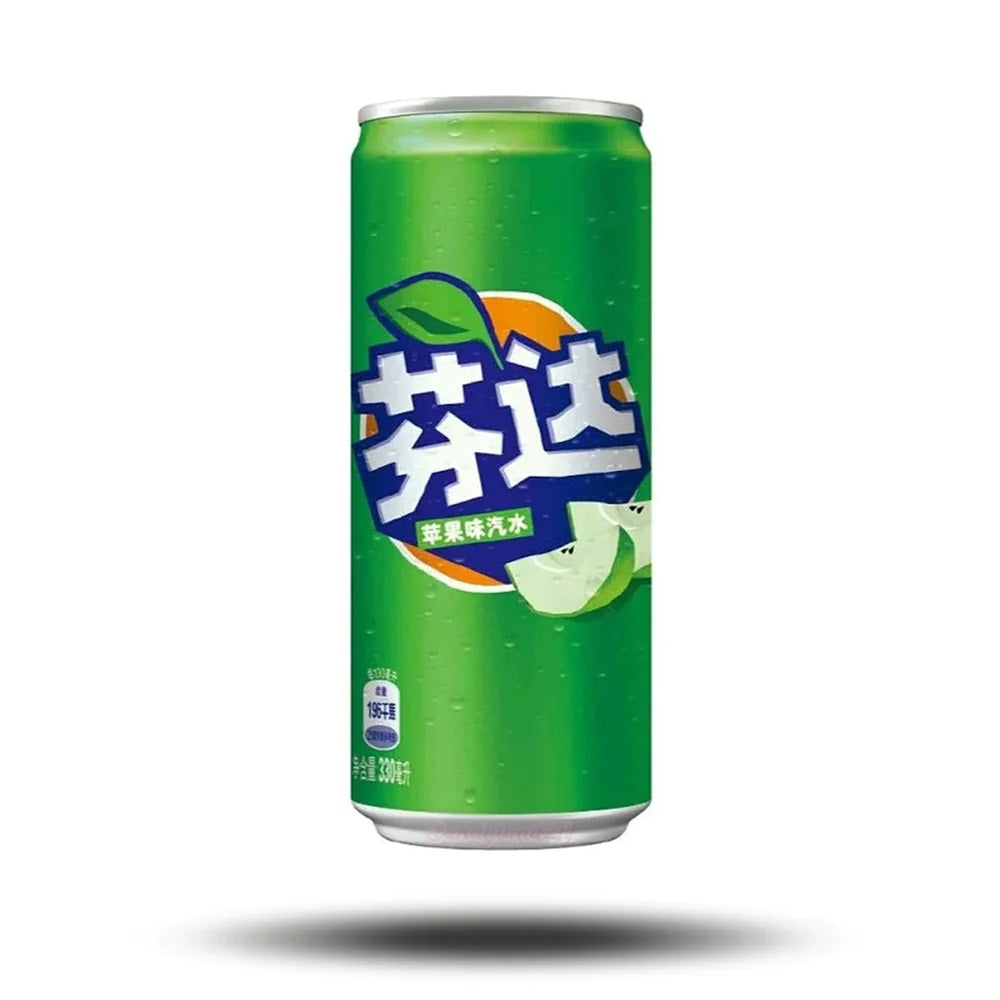 Fanta Green Apple Dosen China 12x 330ml