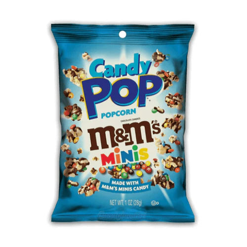 Candy Pop Popcorn M&M’s minis 28g x64