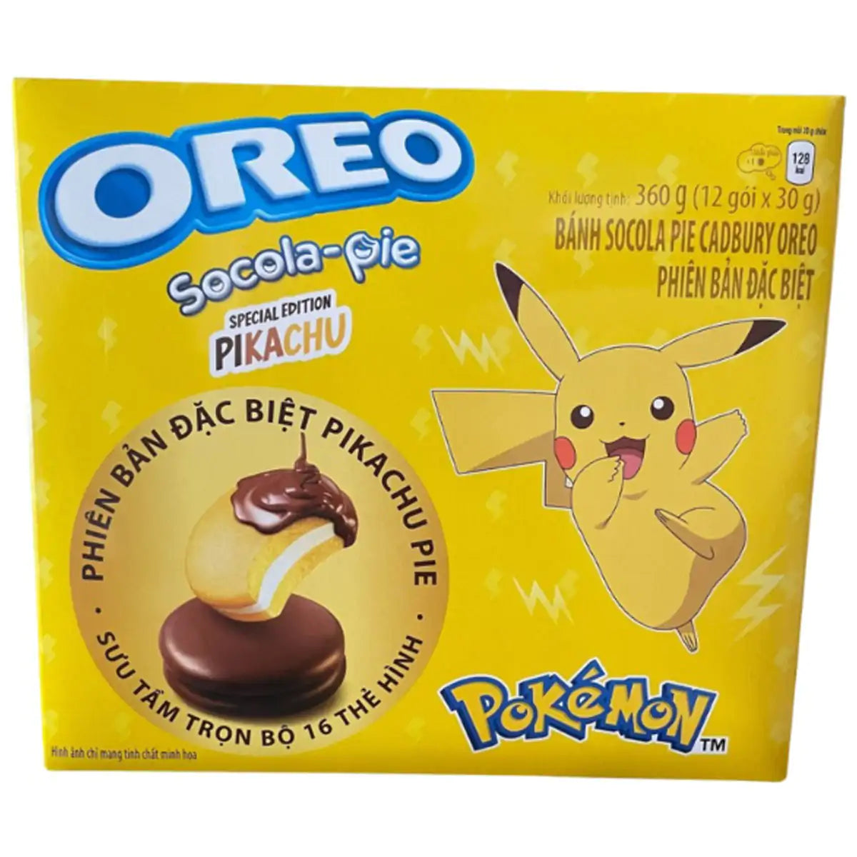 Oreo Pie Pokemon Edition Pikachu 8x 360g