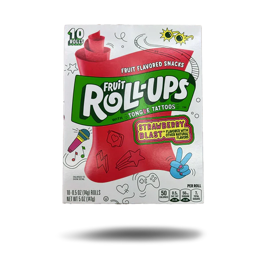 Fruit Roll-Ups Strawberry Blast 10-Pack (141g) mhd 10/25